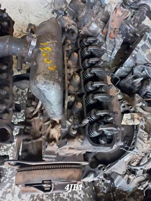 4JB1 (NON TURBO) HEAD BLOCK AND SUMP AVAILABLE