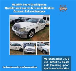 Mercedes Benz W203 C270 CDI stripping