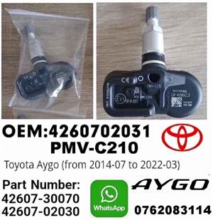 Toyota Aygo TPMS tyre pressure monitor sensors