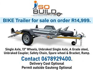 Bike Trailer for sale on order