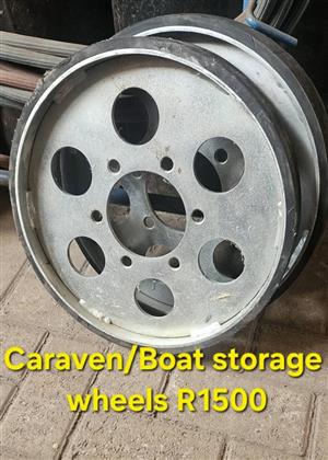 Caravan/Boat Storage wheels