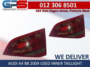 AUDI A4 B8 2009 USED INNER TAILLIGHT FOR SALE  