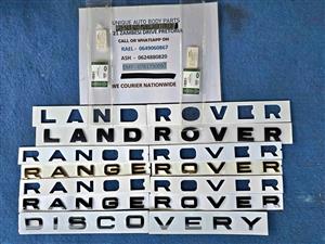 Land Rover Badges With Spacers