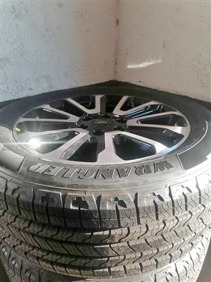 Ford Ranger 20inch (WITH USED TYRES)