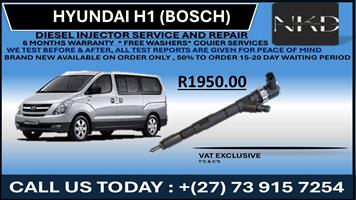 Hyundai H1 Bosch Diesel Injectors 