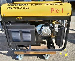 Generator  Faraday PG7500EW