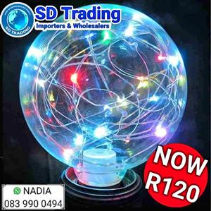 RGB LED Decoration Flashing Bulb E27