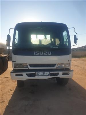 1998 Isuzu FVM1200 Tag Axle 12 ton Dropside