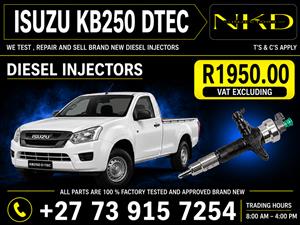 Injectors_Isuzu_KB250_DTEC 