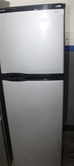 KIC KT297ME-SP Silver and black 2 door fridge S049551G #Rosettenvillepawnshop