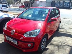 2016 VW Up 1.0 Red Color Manual, Petrol, 92000km 
