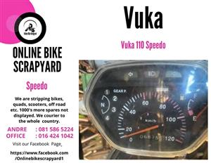 Vuka 110 Speedo