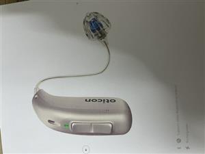 USED HEARING AID OTICON MORE MINIRITE R MINT CONDITION