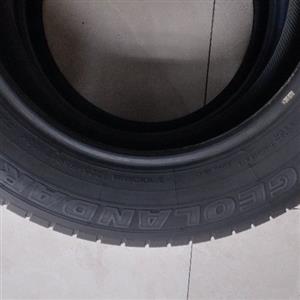 tyres 225/65/17  almost new at a good price