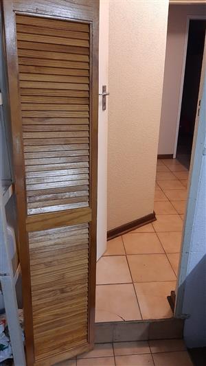 2 x wooden doors for sale