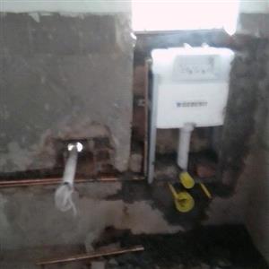 irrigation system, borehole pump, plumbing and Jojo tanks installation