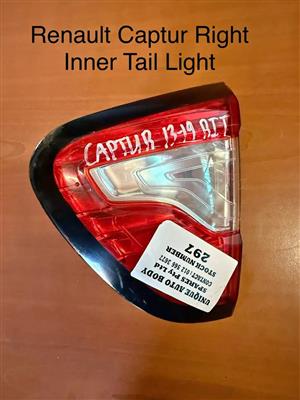 Renault Captur Right Inner Boot Lid Tail Light