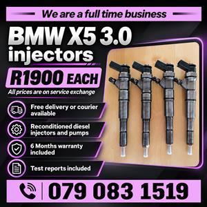BMW X5 3.0 INJECTORS FOR SALE 