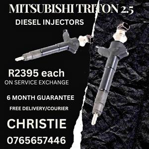 Mitsubishi Triton 2.5 Diesel Injectors for sale