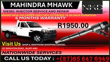 MAHINDRA MHAWK DIESEL INJECTORS