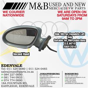 Side Mirror Complete Left Side (Second Hand)