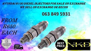 HYUNDAI H100 DIESEL INJECTORS FOR SALE ON EXCHANGE