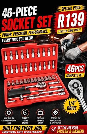 46 PC  SOCKET SET