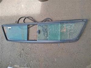 2008 opel corsa gamma bakkie cap glass for sale WhatsApp or cell