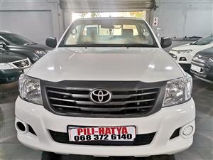 2014 TOYOTA HILUX 2.5 D4D 4X4 HIRADER SINGLE CAB MANUAL