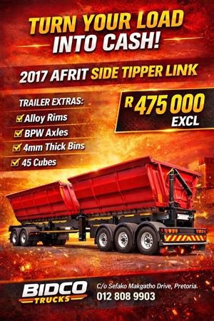 2017 AFRIT SIDE TIPPER LINK