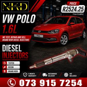 Vw Polo 1.6L Diesel Injectors 