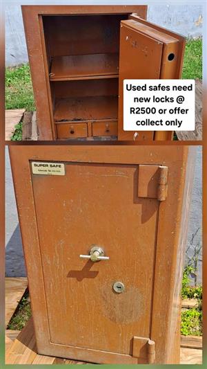Used safes need new locks  selling r OFFERS Jhb South Gideon