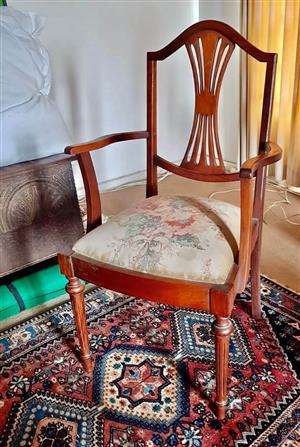 19th century Hepplewhite chair