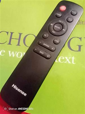 HISENSE SOUND BAR ORIGINAL REMOTE CONTROL|HS218|HS312