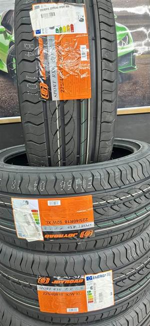 225/40/18 tyres available @kustomkings