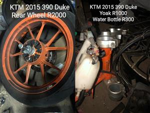 2015 KTM DUKE 390 BIKE PARTS AVAILABLE