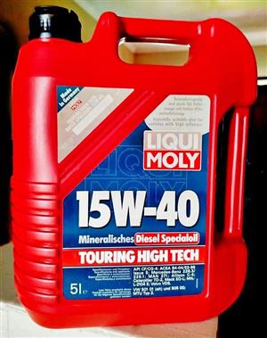 5 lt liquid Moly diesel oil still sealed... Bargain at under half price