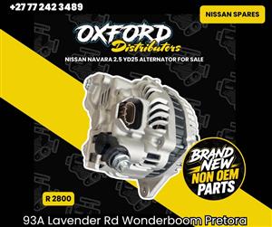 Nissan Navara 2.5 YD25 Alternator for Sale brand new