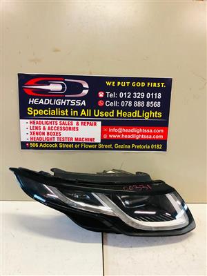 Range Rover Evoque L538 right side LED headlight 
