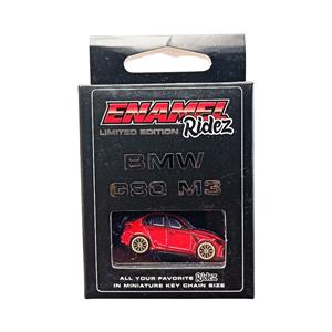 BMW G80 M3 Red - Die-Cast Enamel Keychain