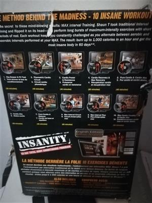 Insanity workout DVD set