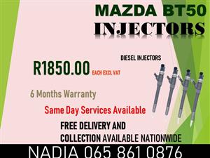 BT50 MAZDA REBUILD AND TESTED DIESEL INJECTORS FOR SALE