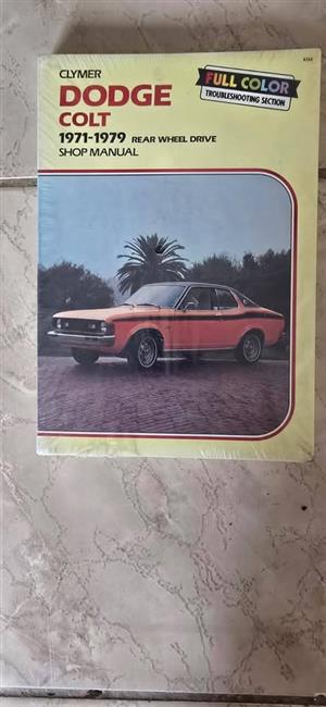 Doge Colt 1971-79 Repair  Wheel Drive  Shop Manual