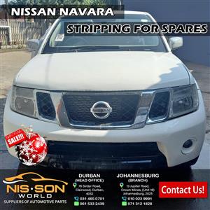 NISSAN NAVARA STRIPPING