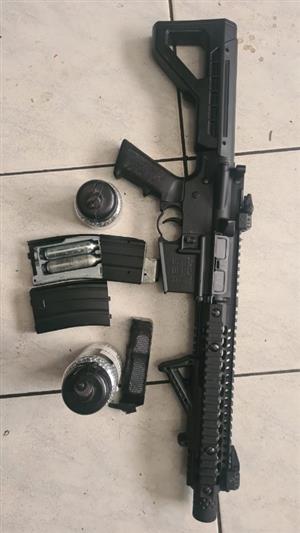 DPMS fully automatic gas gun