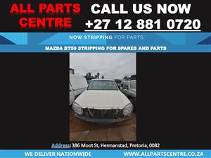 White Mazda bt50 stripping for spares