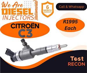 Citroen C3 diesel injectors