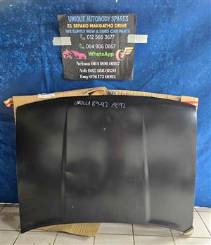 Toyota Corolla Bonnet Hood AE92