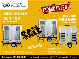 Mobile VIP Toilet Combo Special! 