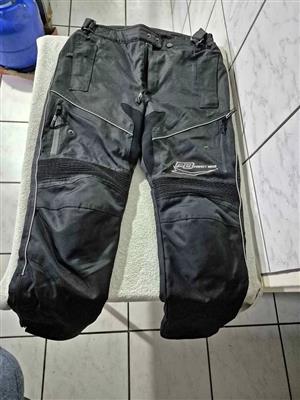 Perfect Biker motorcycle pants in a size 3XL.
